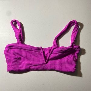 L Space bikini top size DD